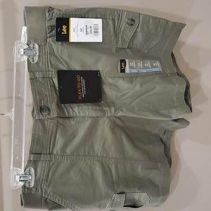 Womens size 12 Lee relaxed fit  shorts- deep lichen green